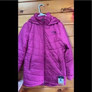 The North Face jacket pink M NWT